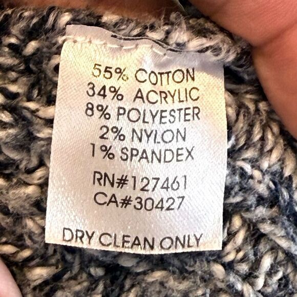 Wildfox Echo Distressed Cold-Shoulder Sweater Women's Small - Picture 9 of 13